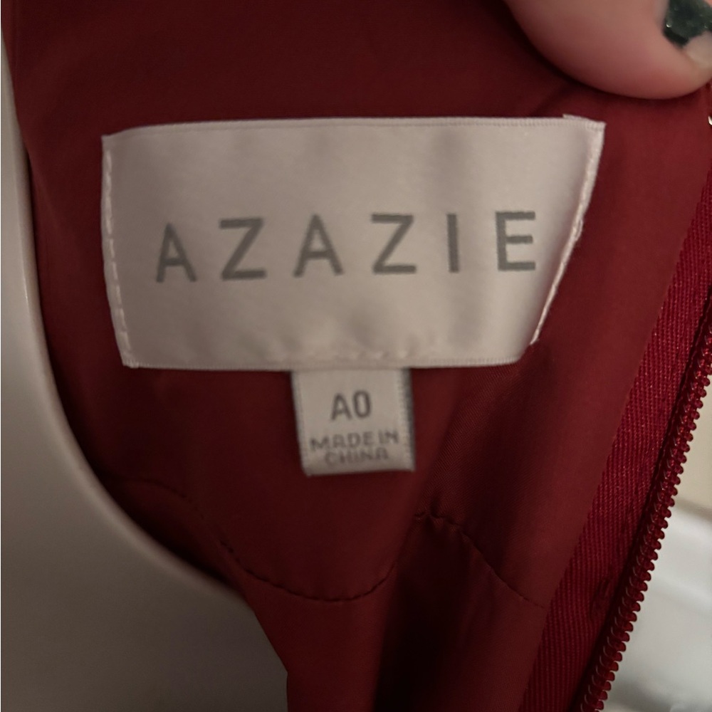 Azazie floor length gown - Picture 5 of 5